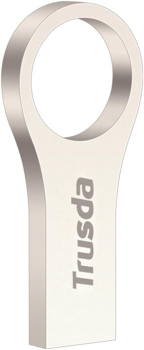 Eaget U66 32GB Metal USB Flash Drive, High Speed USB 3.0 Stylish Fashion Design Key Ring Storage