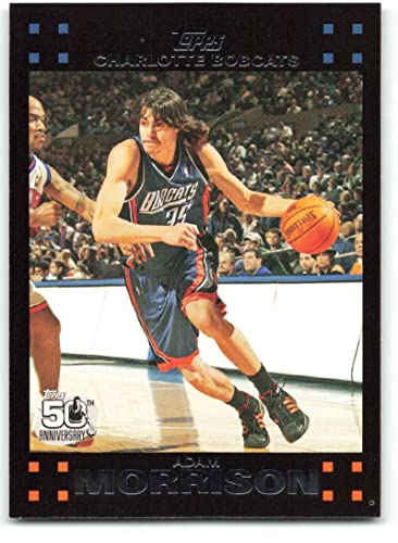 2007-08 Topps #35 Adam Morrison - Charlotte Bobcats