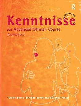 Kenntnisse: An Advanced German Course book cover