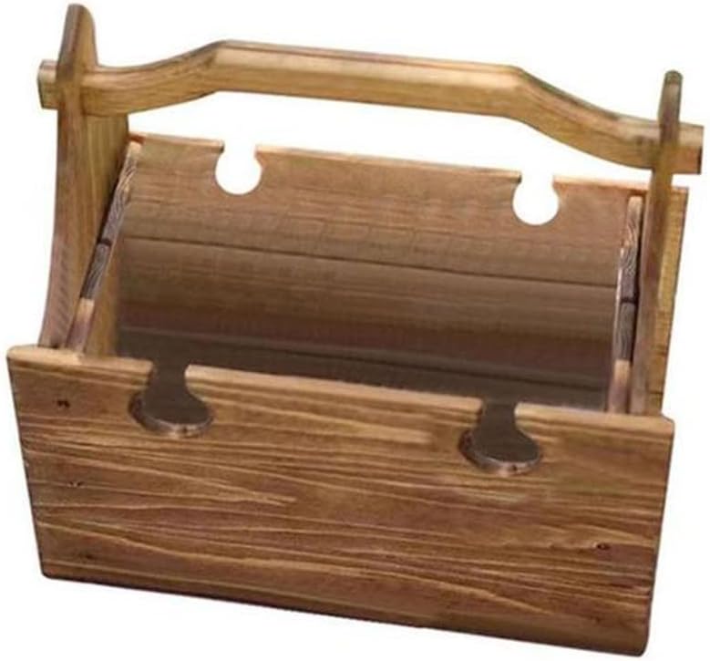 Folding Table Portable Outdoor Beach Camping Storage Tea Wine Glass Garden Picnic Basket Furniture Desk Holder (D 1)