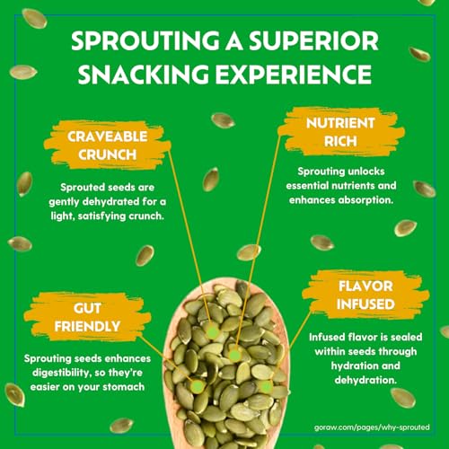 Image of Go Raw Organic Sprouted Mixed Seeds, 13 oz, Unsalted, Keto, Kosher, Superfood