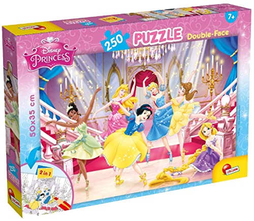Lisciani - Puzzle Disney Princesses 2 en 1 - 250