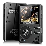 HIFI WALKER H2 ハイレゾ対応 HiFi MP3プレーヤー Bluetooth 5.2搭載、DSD・FLACロスレス音源対応、64GB microSDカード付属・最大512GB対応の ポータブルデジタルオーディオプレーヤー（DAP）
