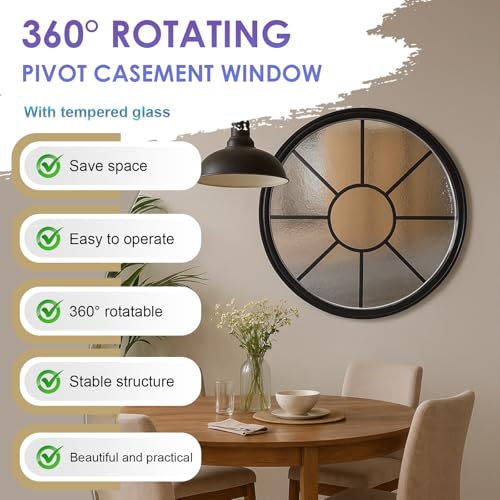 Ventana abatible para baño y cocina que mejora la entrada de aire fresco 4