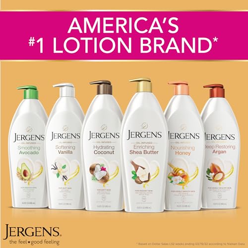 JERGENS LOT SHEA BUTTER 16.8 OZ