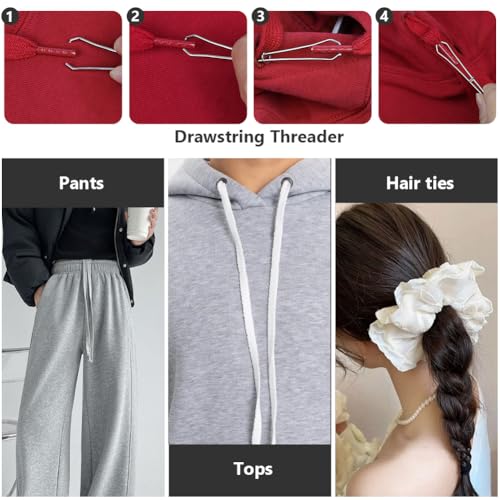 Miniatura 6 de Auyao Goma Elastica Costura, 10mm 14m Banda Elásticas Para Ropa, Banda Elastica Costura, Manualidades Costura Diy
