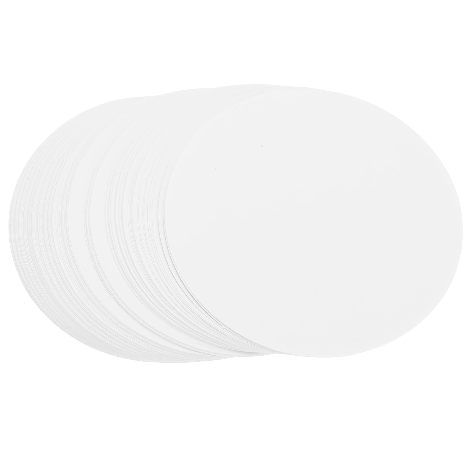 PATIKIL 2.4in (61mm) Button Badge Blank Paper, 100 Pcs Badge for 2 Inch 50mm Round Badge Button Maker Supplies DIY Pattern Painting Handmade Craft
