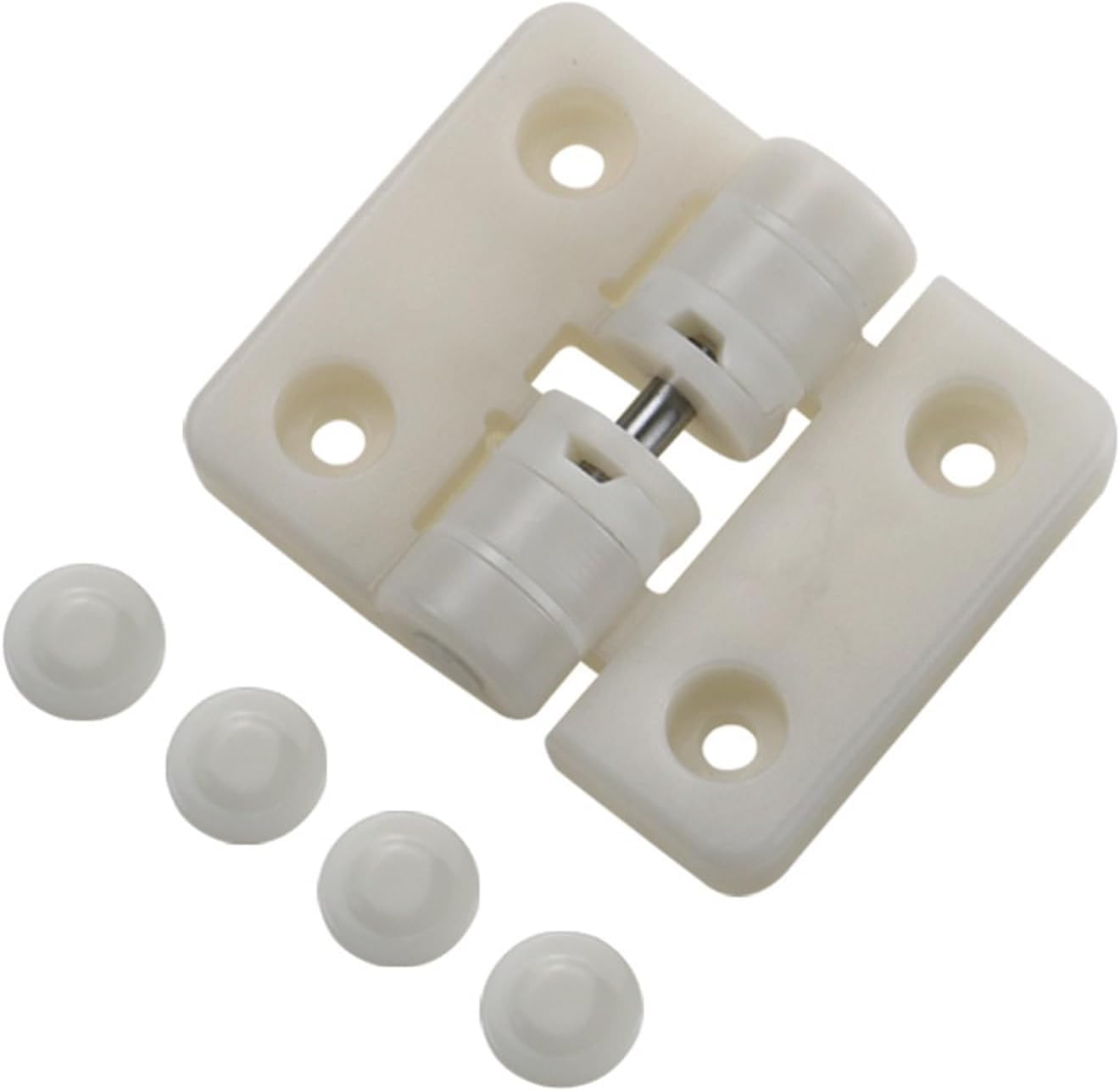 Plastic Hinge for Industrial Equipment, Vehicle Panels and Large Truck Containers, 1 Piece, Durable Replacement Hinge(A)