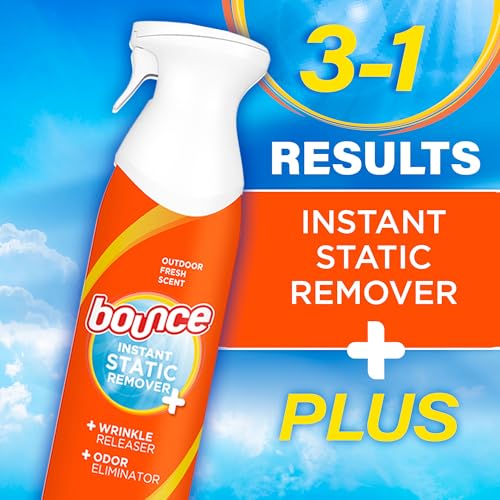 image for Bounce Anti Static Spray, 3 in 1 Instant Anti Static Spray & Instant W