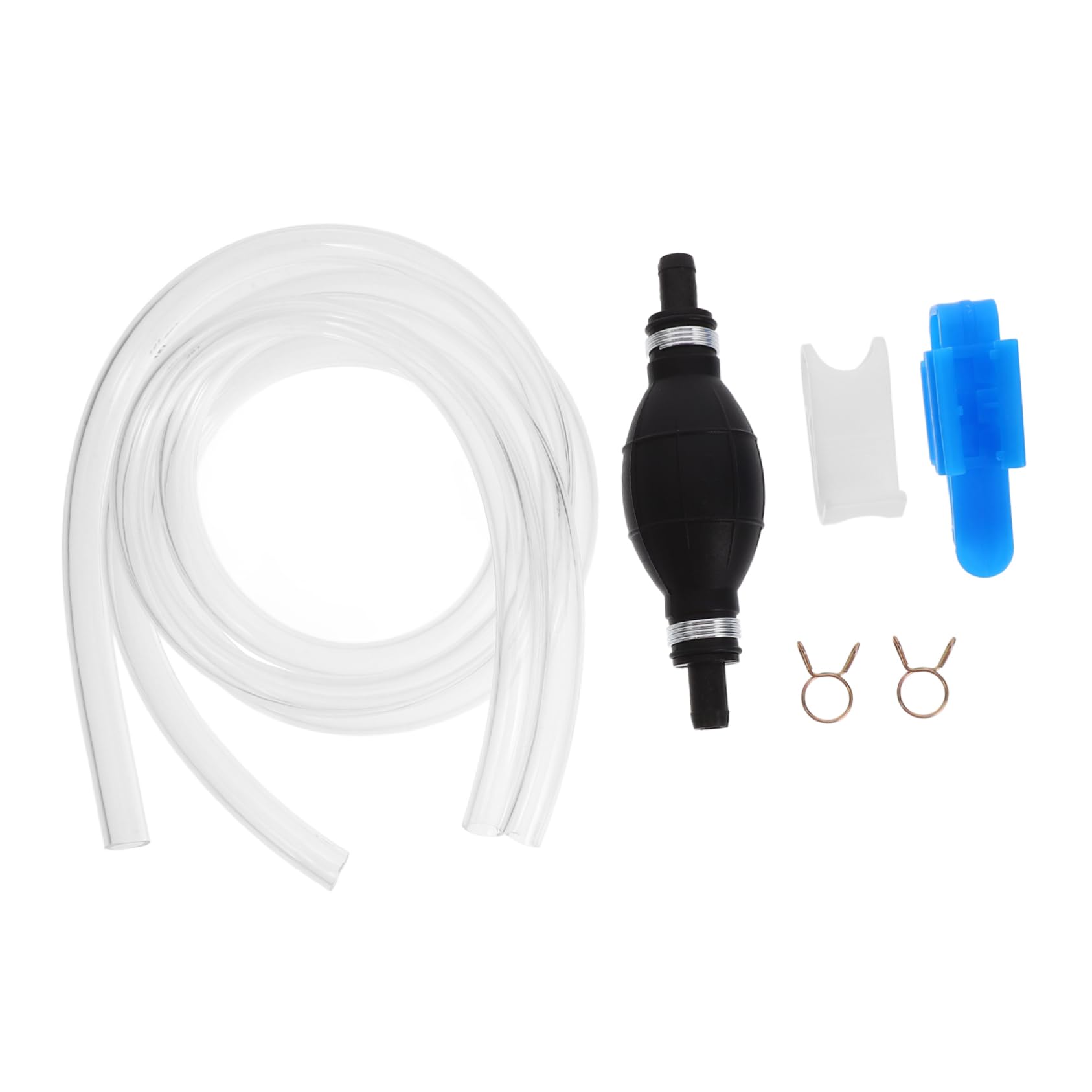 Gatuida 5ensembles Pompe à Siphon Manuelle Pour Transfert De Carburant Pompe à Essence Et Huile Système De Siphon Et Pratique Sans Électricité