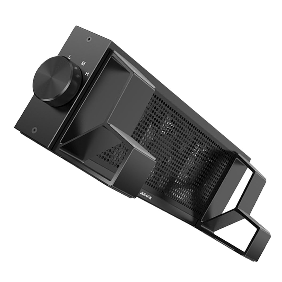 Artibetter Almohadilla de Enfriamiento para Portátil Aleación de Aluminio, Soporte Ergonómico para Reducir Dolor de Cuello, Ventilador Silencioso Adecuado para Uso en Casa