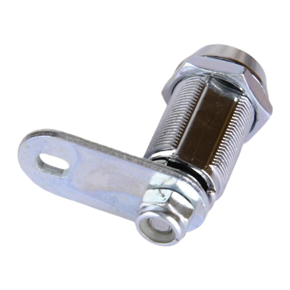 Arandela de Cilindro de Cerradura de Leva de Puerta, 1-1/8 Pulgadas con 2, Compatible con Compartimento de Almacenamiento para Remolque RV, Autocaravana y Camper