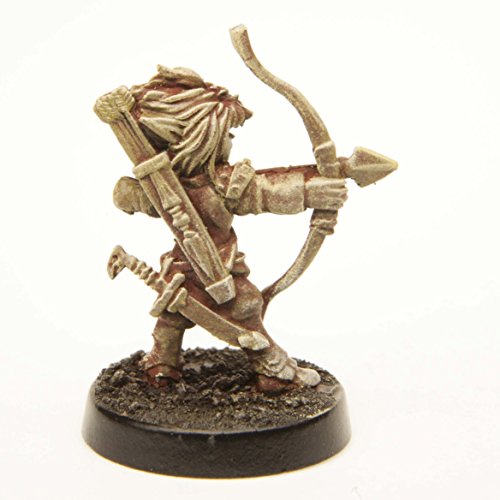 Stonehaven Gnome Archer Miniature Figure (For 28Mm Scale Table Top War Games) - Made In Usa #TOP3