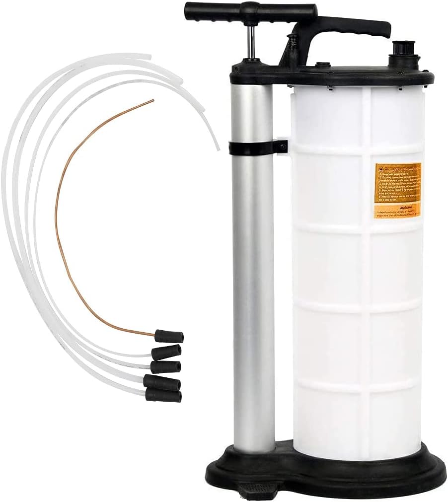 8MILELAKE 9L Fluid Evacuator Manual Oil Changer Vacuum Hand Operated