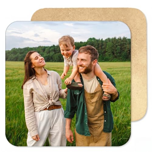 Personalised Coaster with Photo - 1x Coaster