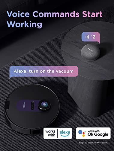 Obode Robot Vacuum And Mop Combo, 4000Pa Suction, Lds Navigation, Robotic Vacuum Cleaner With Carpet Detection, 180Mins Runtime, Perfect For Pet Hair, Compatible With App/Alexa, A8 #TOP6