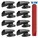 MOARMOR Deer Whistles for Car/Truck/Vehicle/Motorcycle Car Deer Warning Whistles Deer Horn for Car(8 Pack with 16 Adhesive Tapes)