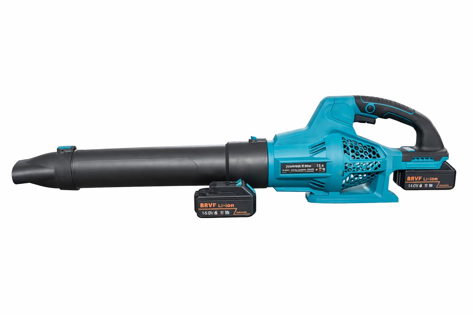 Soffiatore a Batteria 88V con 2 Batterie 4.0Ah, 2 Anni di Garanzia, 240 km/h, 20000 RPM, 6 Velocità Regolabili, Soffiatore Foglie Elettrico con Caricabatteria e Ugelli Inclusi