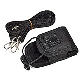 HYS Universal Holster Radio Case, Worn on a Belt/Shoulder Strap Radio Holster for baofeng UV5R 888S Motorola talkabout Midland Cobra Walkie Talkie Radio