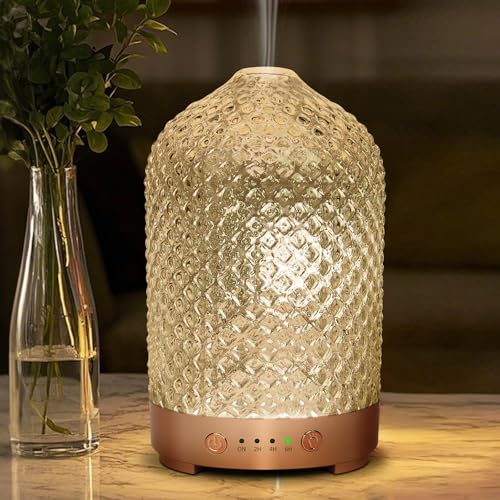 EQUSUPRO 200ml Rose Gold Glass Diffuser