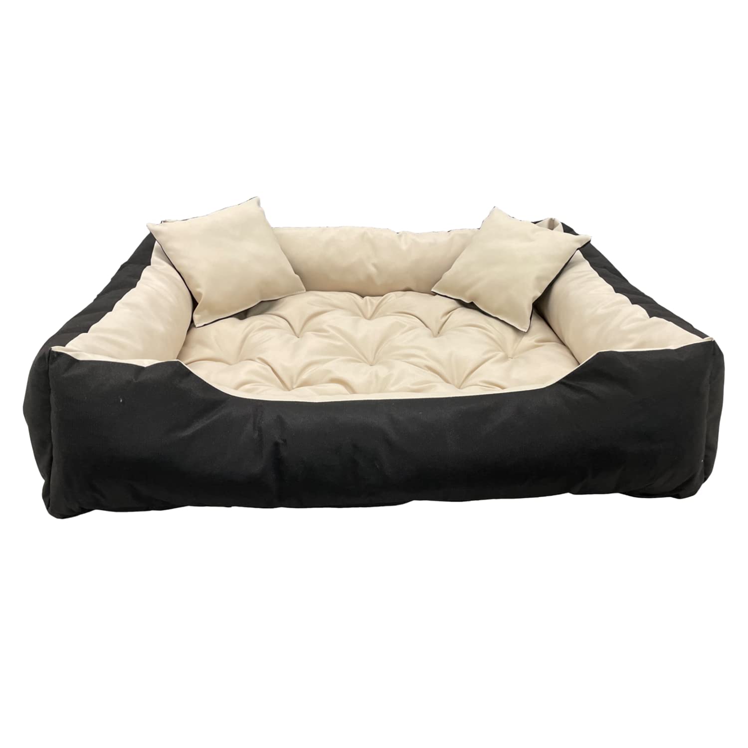 Cama Para Perros Grande Tamaño XL 115x95 Cm | Suave Y Lavable | Colchón Mascotas Verde - Foto 11