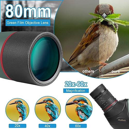 JoyDate 20-60x80mm HD スポッティングスコープ の商品画像 1