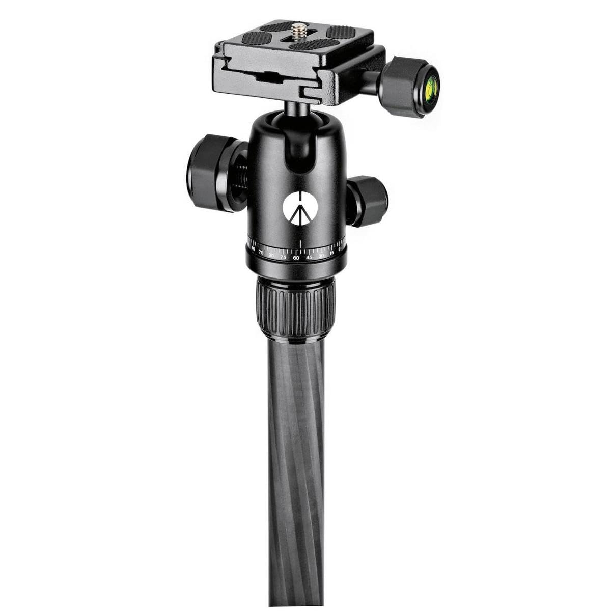 Manfrotto Element Traveller - Trípode pequeño (5 Secciones de Fibra de Carbono, con rótula