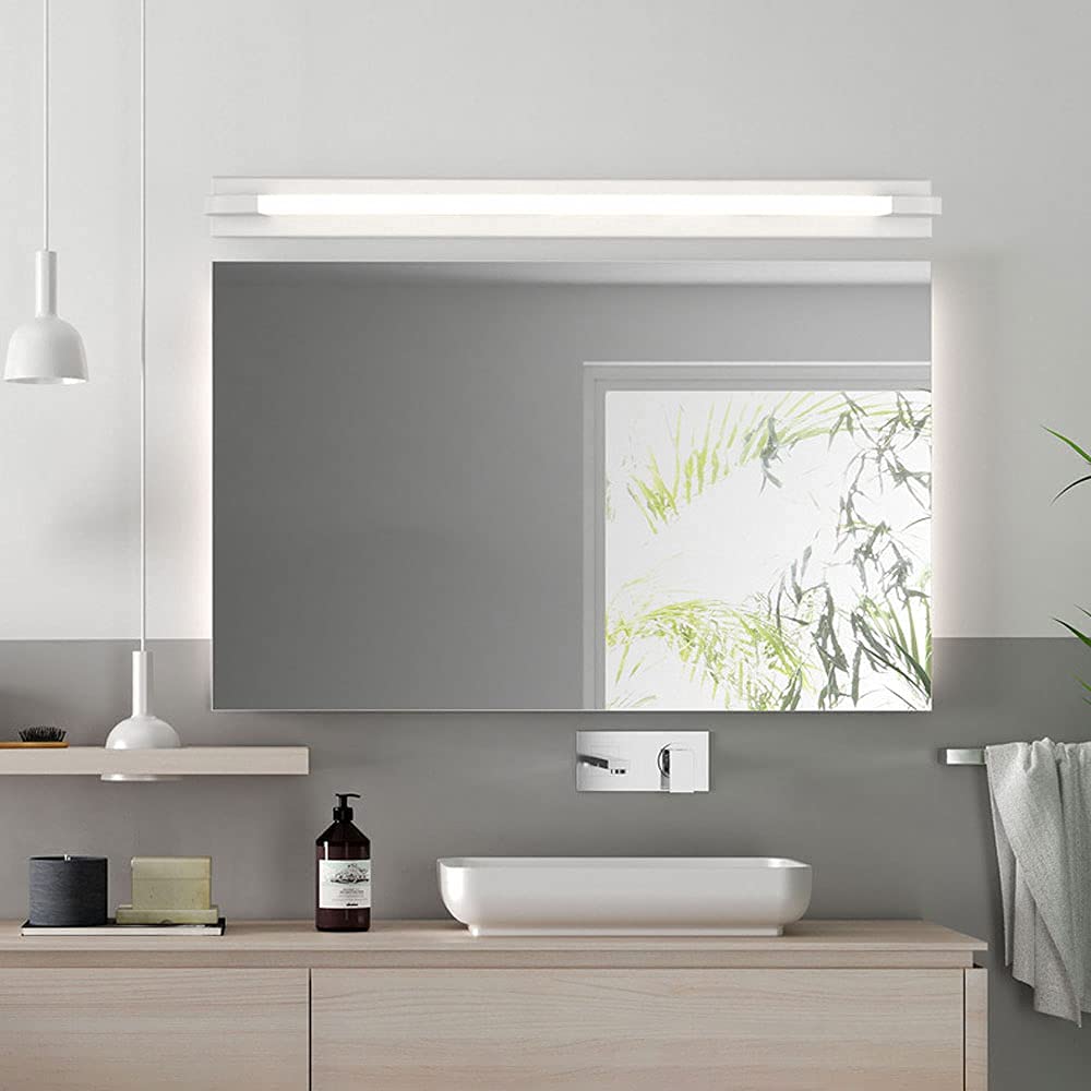 Lampade da toeletta minimaliste per il bagno Apparecchio di illuminazione per trucco a LED Sconce da parete in metallo, Lampade da parete moderne Luci Lampade da specchio per armadietto per bagno To