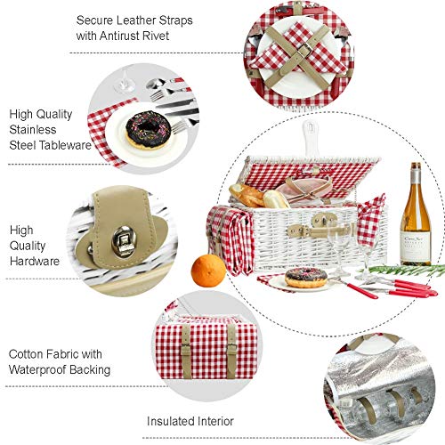 7 Romantic Picnic Baskets for Two Picnic Lifestyle