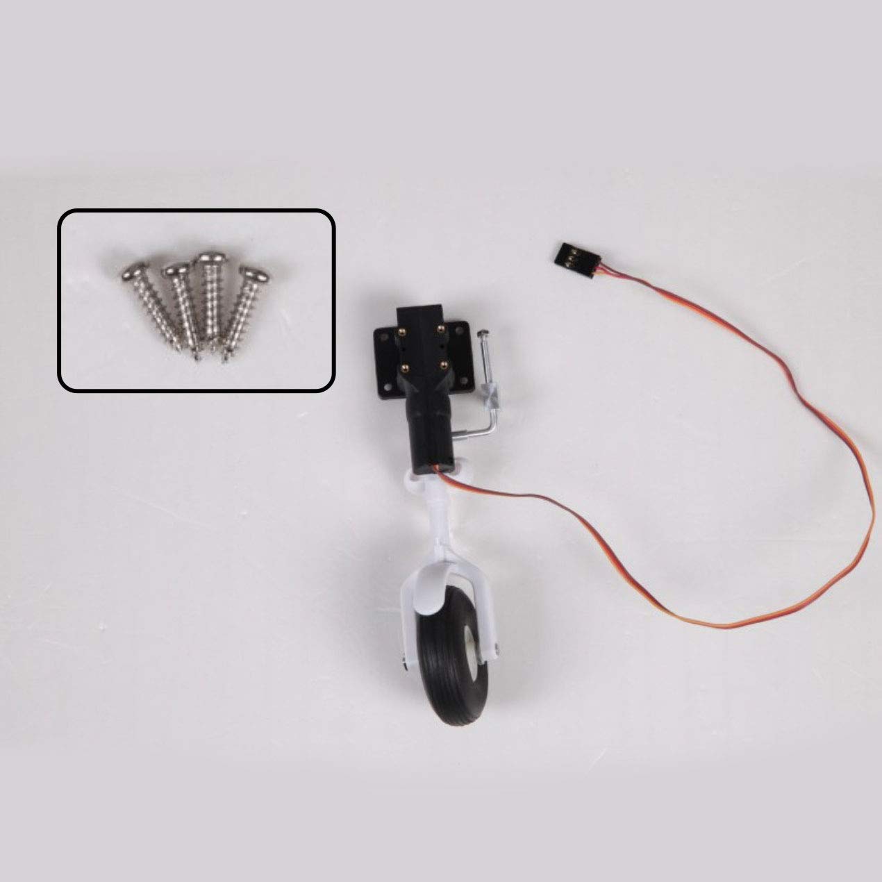 Fms Front Gear System PC-21 1100mm- FMMPP110 Replacement Airplane Parts