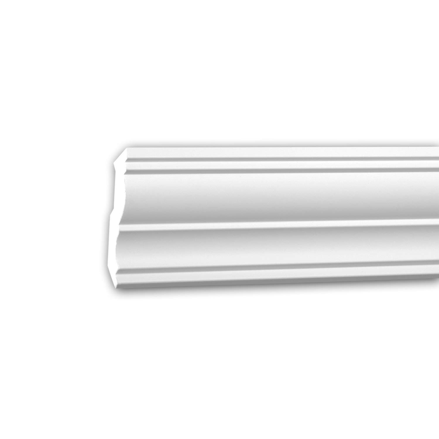 Rénover un angle de mur avec la corniche 150288 Profhome en polyuréthane prétraité
