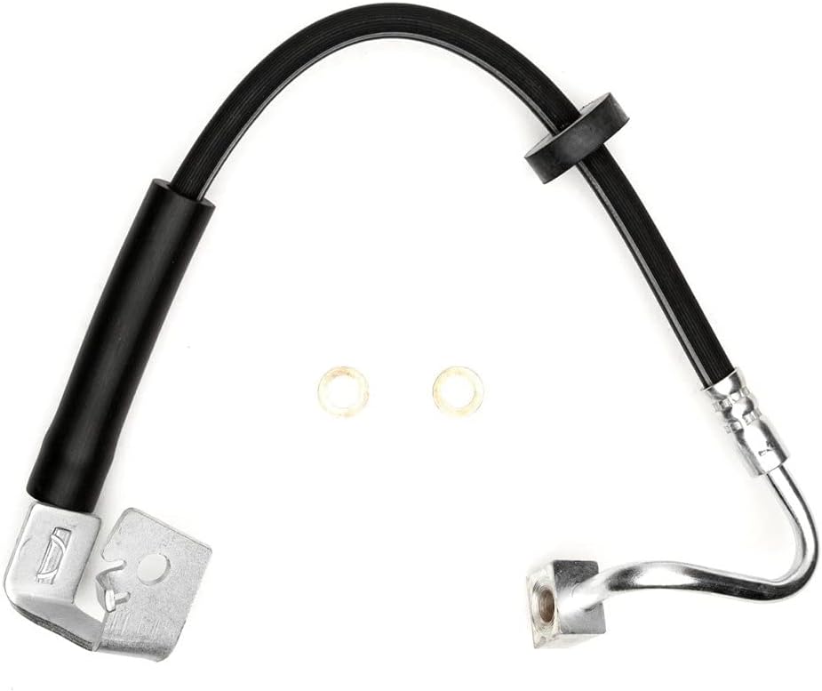 Dynamic Friction Company Front Left Brake Line Hose 350-56019 For 2003-2004 Mercury Marauder, 2003-2011 Ford Crown Victoria, 2003-2011 Lincoln Town Car, 2003-2011 Mercury Grand Marquis