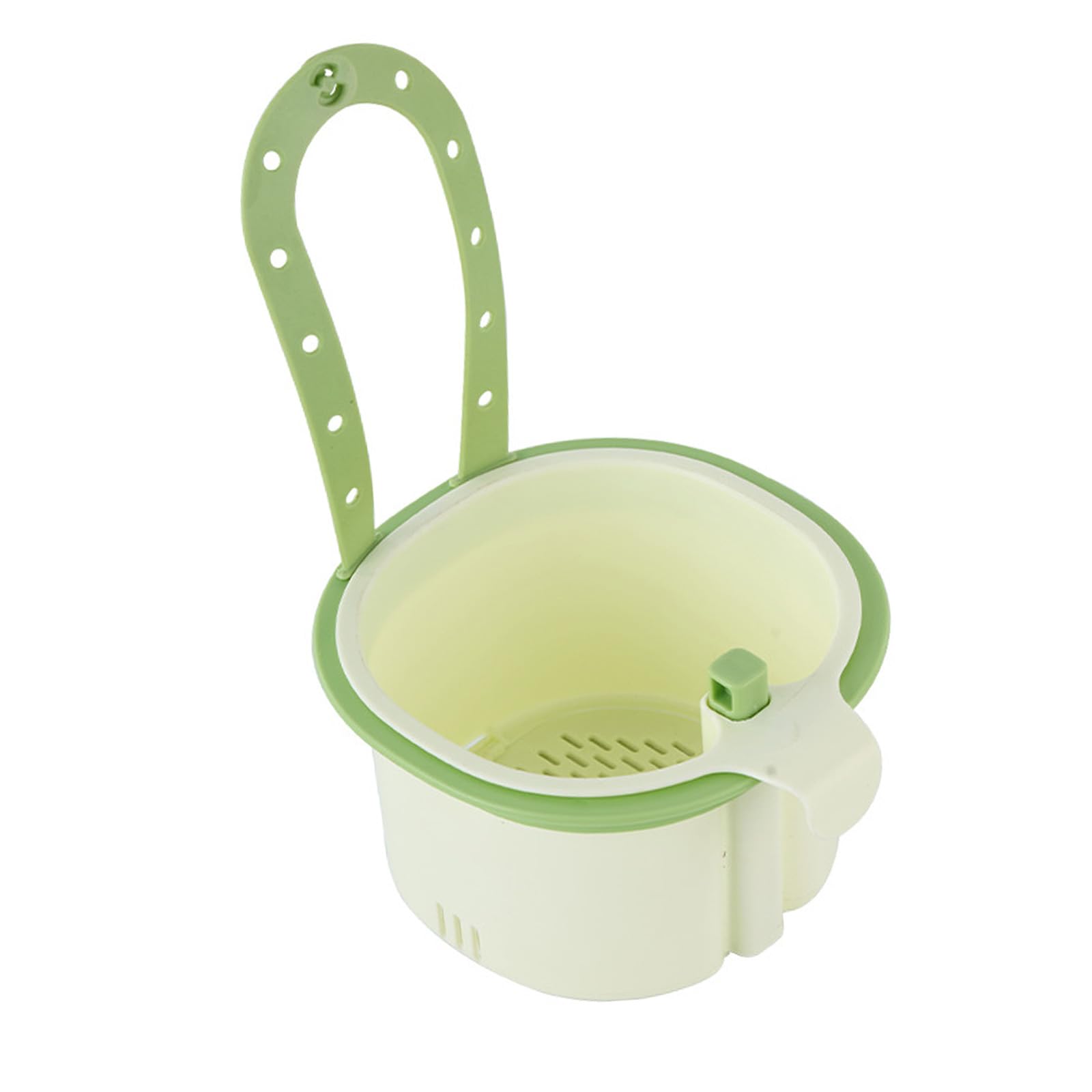 Yhplxyuus Kitchen Sink Hanging Strainer Basket with Detachable Design for Draining and Easy Catching of Food Residues Kitchen Sink Accessories