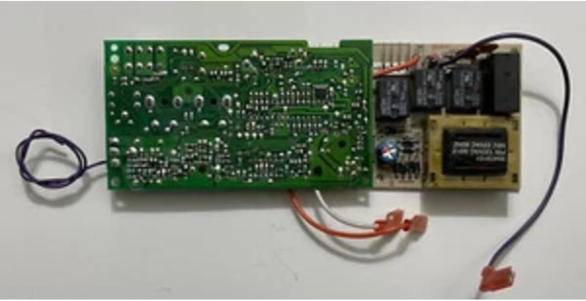 Replacement for Chamberlain Garage Door Circuit Board Panel Purple Learn 41AC075-2A Board ONLY! Compatible with 41AC075-2A.
