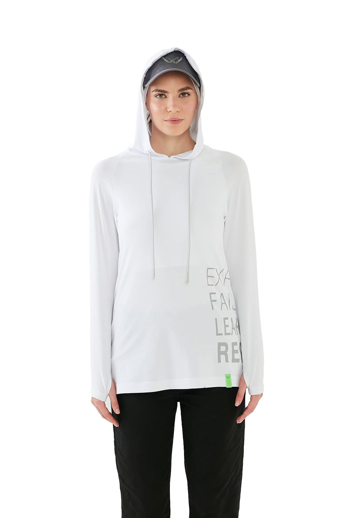 Baskılı Kapüşonlu Sweatshirt Sweatshirt Kadın