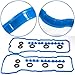 VS50814r For Ford Edge 3.5 Valve Cover Gasket Explorer F150 F-150（No Turbocharged) Mustang Transit 150 250 350 Police Interceptor Lincoln Mks Mkt Mkx Mkz 3.5 3.7L 2011 2012 2013 2014-2020 VS50722