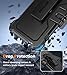 FNTCASE for Samsung Galaxy S24-FE Case: Dual Layer Military Grade Drop Protection Cell Phone Cover with Belt-Clip Holster | Shockproof Rugged Durable Heavy Duty Protective Bumper Tough (Black)