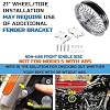 FatFlex Spoke 21 x 3.5 Front Wheel - Single Disc Non-ABS Compatible with 2008-Up Harley Softail & Harley Dyna Custom Wheels