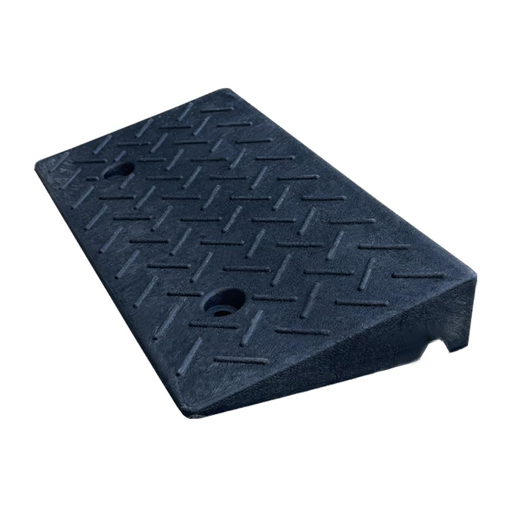 Rampa De Acceso De Coche Rampas De Bordillo Robusta Rampa De Goma Alto 4-15 Cm Rampa De Umbral Antideslizante Rampa Portátil para Silla De Ruedas Moto Scooter(50x25x10cm/20x10x4in)