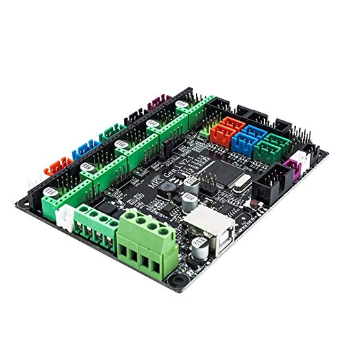 Lysee 3D Printer Parts & Accessories - 3D Printer Board Gen-L V1.0 Controller Support A4988/TMC2208/2209TMC2100 Drivers - (Color: Black)