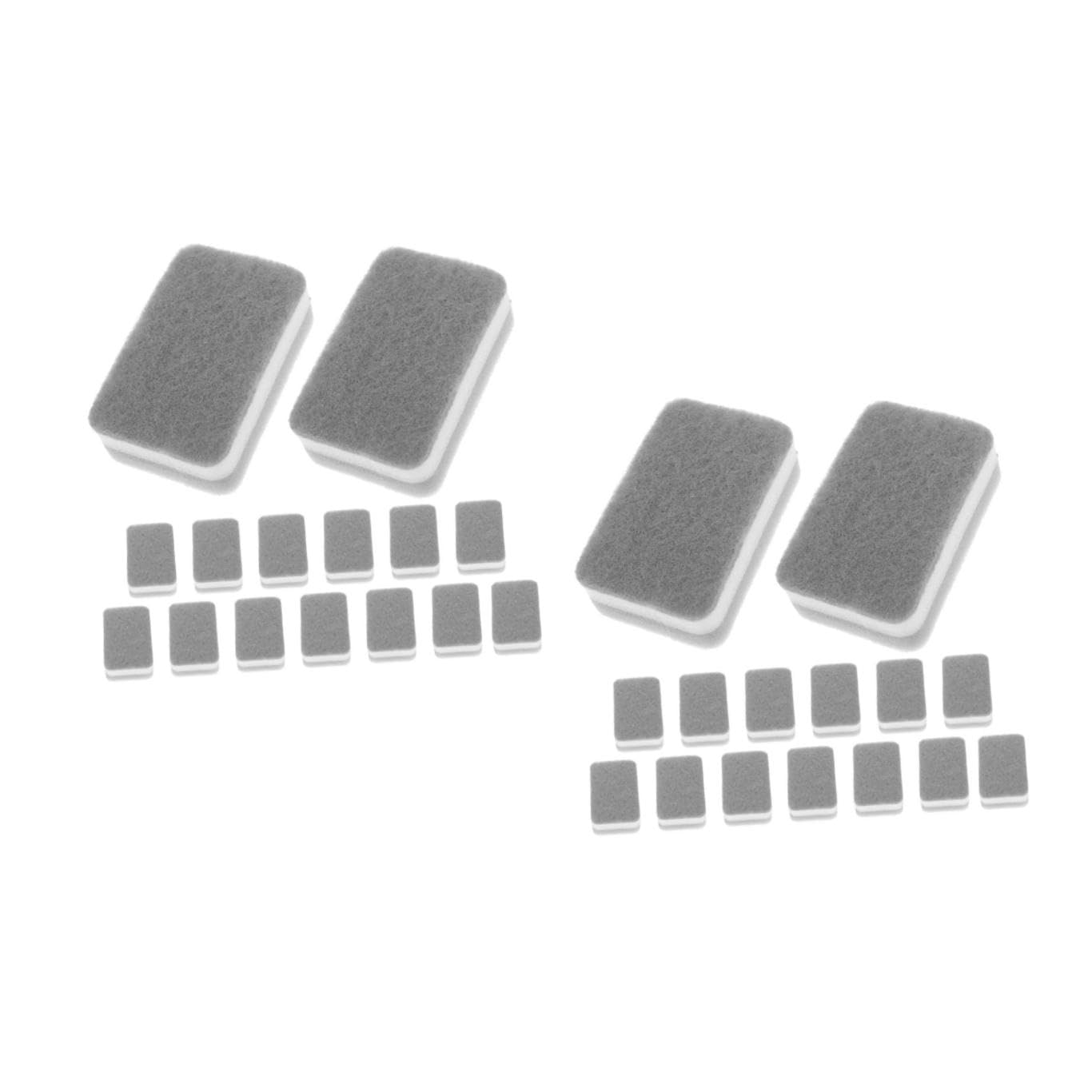 Mobestech 2 Series Estropajo Fregado Platos De Esponjas Depuradores Reutilizable Rascar Fregar Kitchen Cleaner Esponja De Limpieza Esponja De Depurador Limpieza De Esponjas 15 Piezas