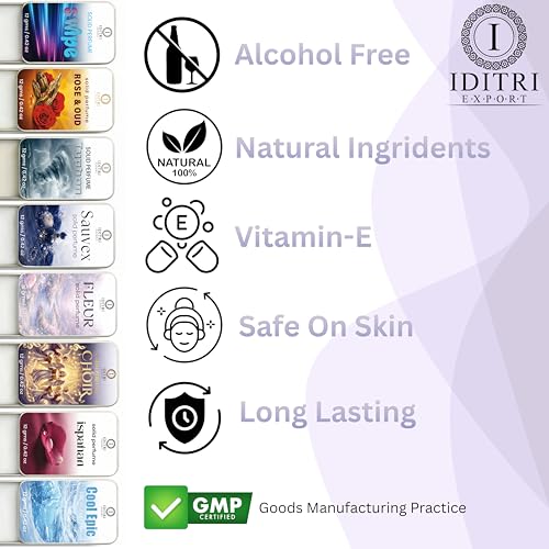 Image of Solid Perfume |Constant&Fleur Alcohol Free Wax Perfume Balm, Long Lasting | Pocket Tin 12g, Pack Of 2| Non Greasy Smooth Glide, Travel Friendly Men And Women