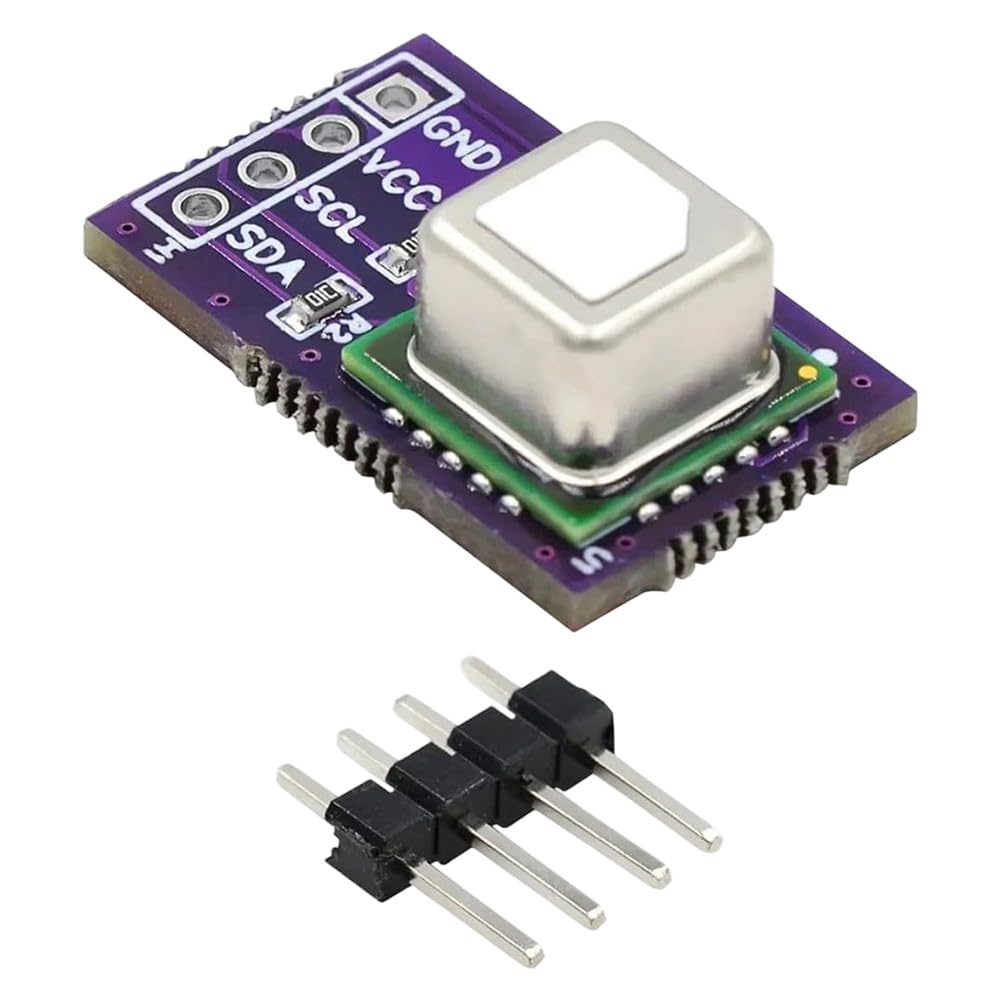 SCD40 - Módulo de sensor con temperatura y humedad, interfaz I2C alto para agricultura HVAC, hogar inteligente, diseño compacto