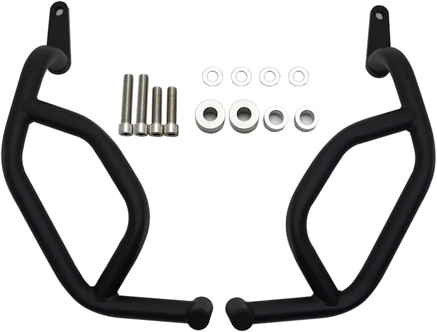 Motorcycle Engine Guard Highway Crash Bar Frame Protection Bumper Accessories for CFMOTO 450MT 450 MT 450mt MT450 2024 2025(Only Lower Black)