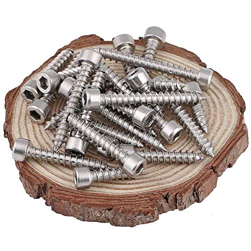 Tornillo autorroscante hexagonal M3x20 mm 5 piezas miniatura 4