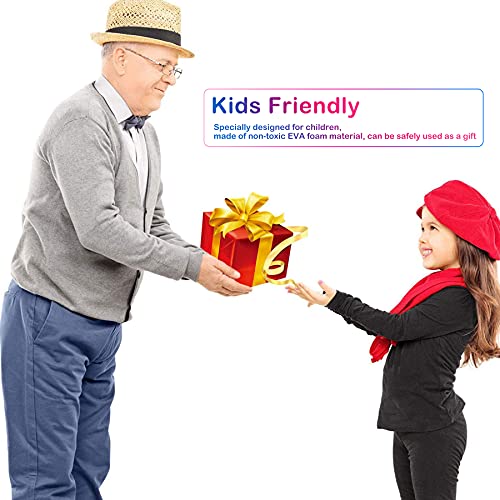 Feitenn Galaxy Tab A 8.0 Case For Kids 2019 Sm-T290 / Sm-T295, 3D Cartoon Butterfly Cover Non-Toxic Eva Kickstand Kid-Proof Shockproof Bumper Shell Girl Boy Gift For Samsung Tab A 8.0'' 2019 - Rose #TOP7