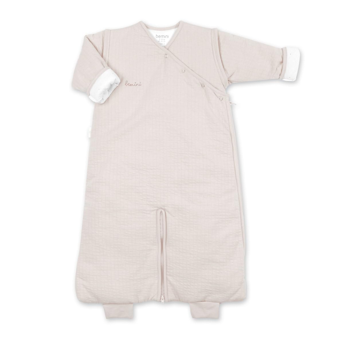 BEMINI - Sacco nanna Magic Bag, 3/9 mesi, 70 cm, Sable Sand Pady, in Tetra Jersey, stagione estiva