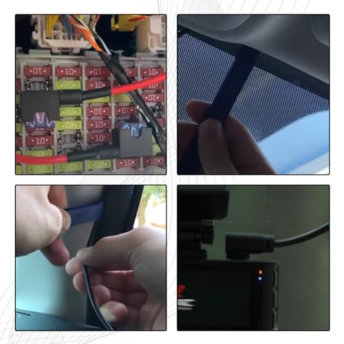 Kits de câblage pour caméras embarquées évitant la panne de batterie de voiture