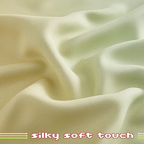 Nicetown Rainbow Kitchen Valances For Girls Bedroom, Playrooms, Nurseries, Window Short Curtains For Kitchen Baby Living Room Bathroom Christmas Decorations (Light Rainbow, 52" X 24" Length, Set Of 2) #TOP5