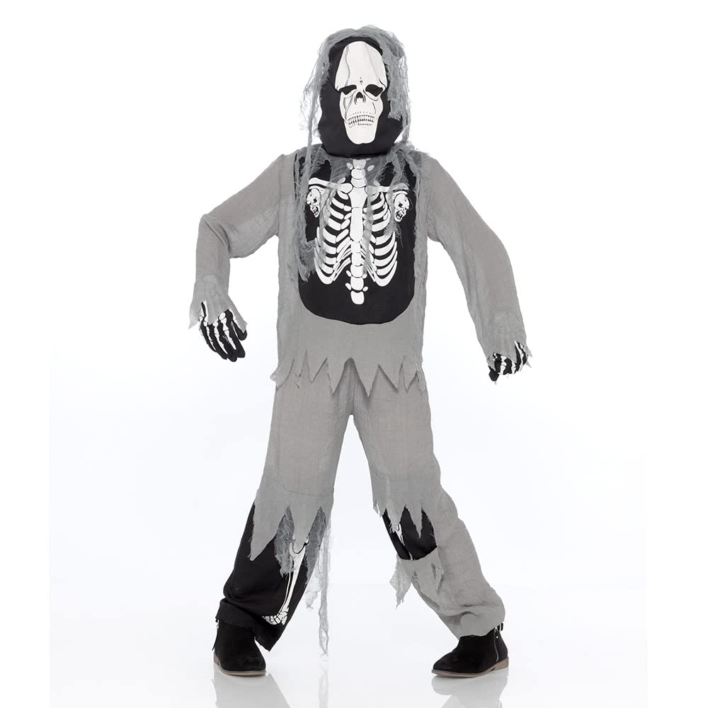 Funny Bones Ghostly Skeleton Spooky Theme Grey, 7-8 Years, 84605L